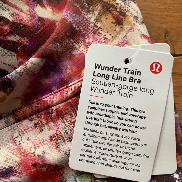 ❤️LULULEMON WUNDER TRAIN LONG-LINE BRA/CROP Top❤️ - Picture 10 of 11